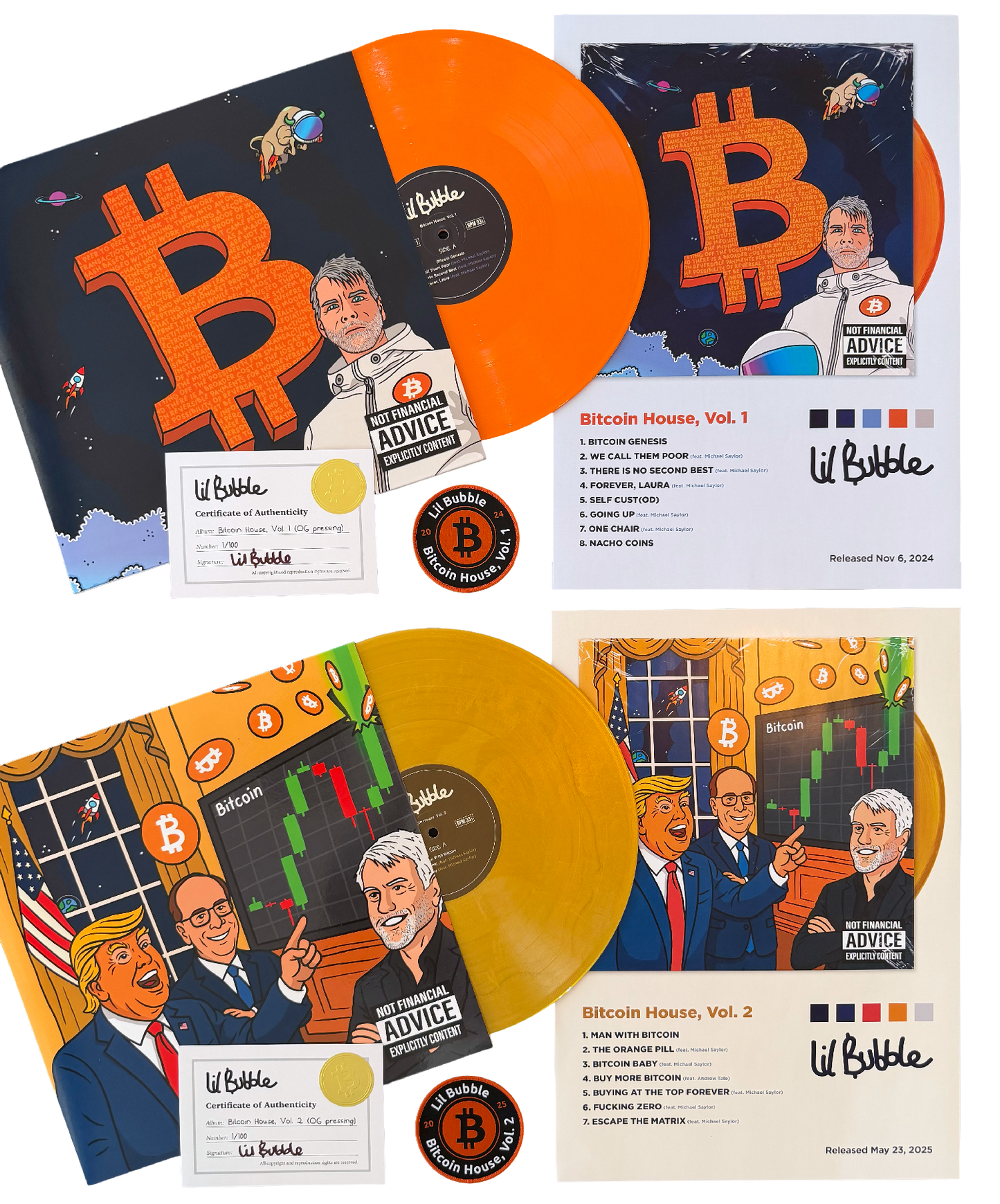 Bitcoin House Vinyl (Super Bundle)